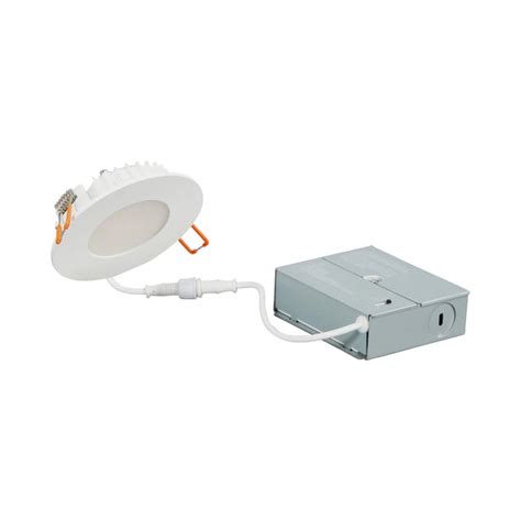 brown sylvania junction box|SYLVANIA 4” Slim LED Microdisk, Junction Box .